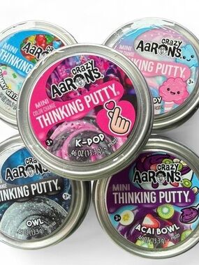K-Pop Mini Thinking Putty - Pink Color Change